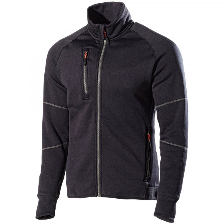 6024P Moderne Full Stretch Fleece Zwart