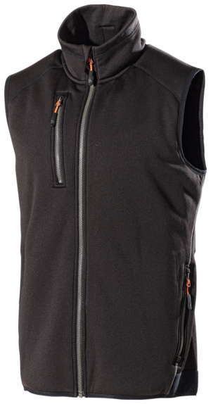 6027P Fleece Bodywarmer Zwart