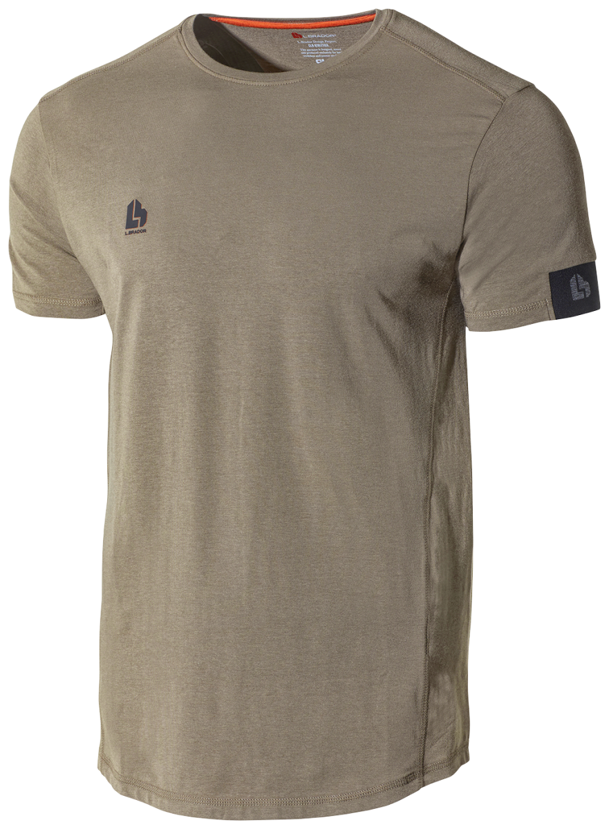 6030BV Bamboo Stretch T-shirt Khaki