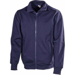 654PB Sweater met Lange Rits Navy