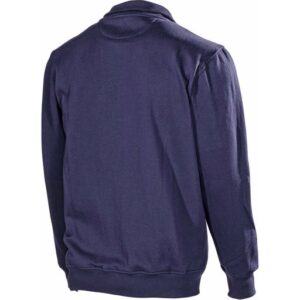 654PB Sweater met Lange Rits Navy