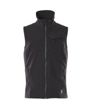 Softshell Bodywarmer met Stretch Zwart