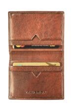 Lederen Kredietkaartportefeuille FRID Cognac