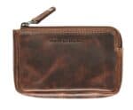 Lederen Geldbeugel RFID Bruin