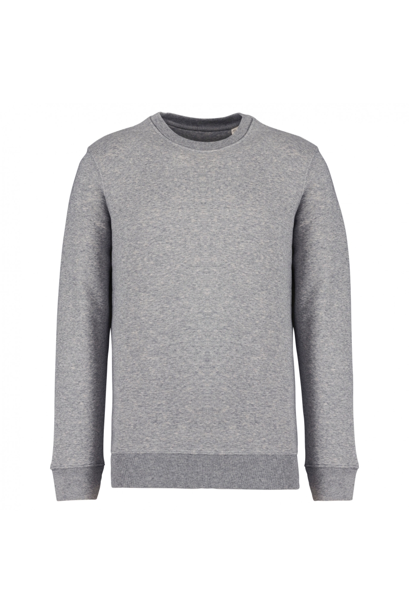 NS400 Uniseks Sweater Moon Heather Grey