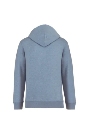 NS401 Unisex Sweater met Kap Cool Blue Heather