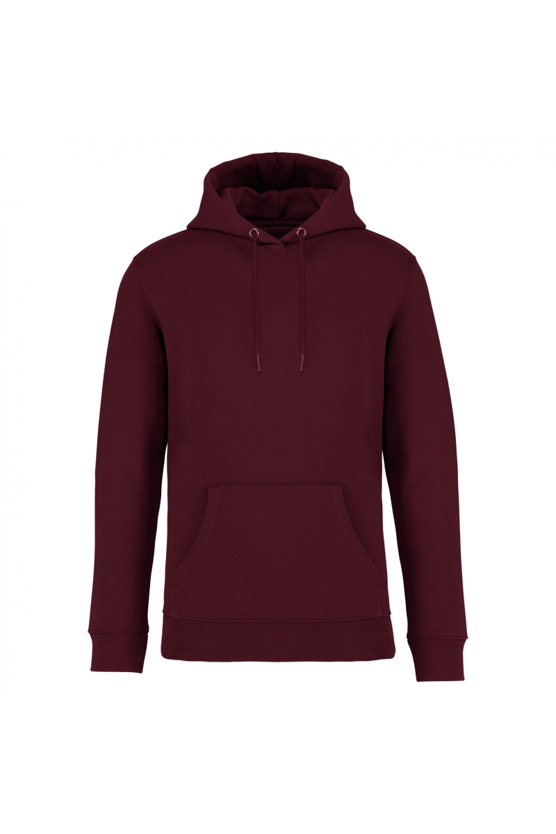 NS401 Unisex Sweater met Kap Dark Cherry