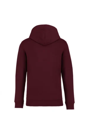 NS401 Unisex Sweater met Kap Dark Cherry