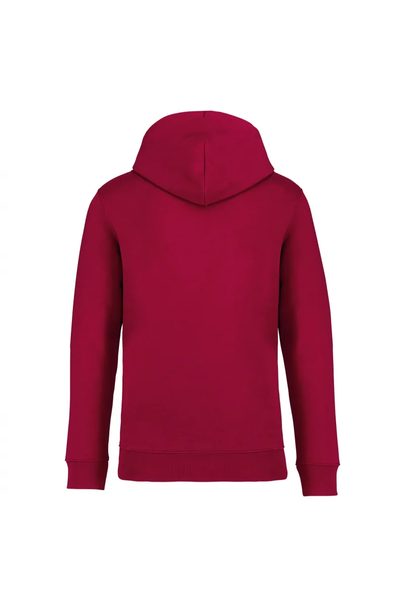 NS401 Unisex Sweater met Kap Hibiscus Red