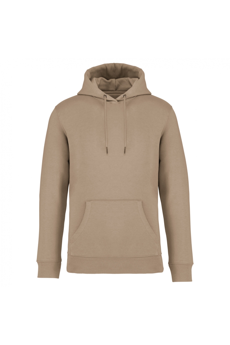 NS401 Uniseks Sweater met Kap Wet Sand