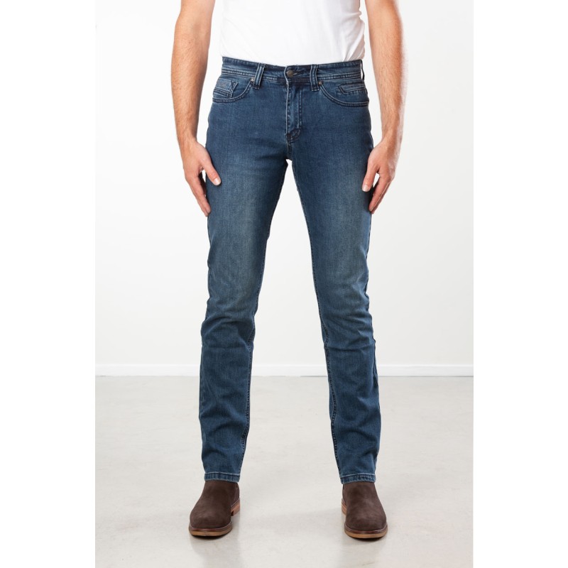 JV Slim Jeansbroek Slim Fit Stone Used