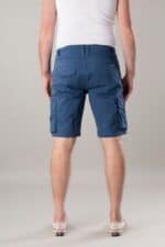 BRISBANE Korte Broek met Zijzakken Blauw