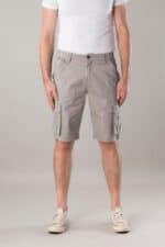 BRISBANE Korte Broek met Zijzakken Grijs