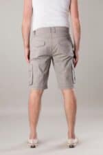 BRISBANE Korte Broek met Zijzakken Grijs