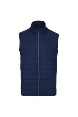 PA235 Bodywarmer in Twee Stoffen zonder Mouwen Sporty Navy