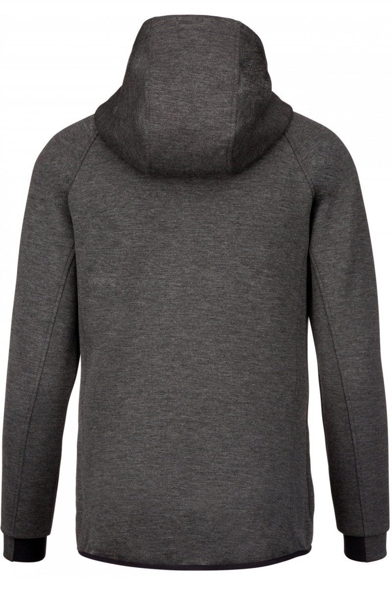 Herenjas met Kap Performance Deep Grey Heather