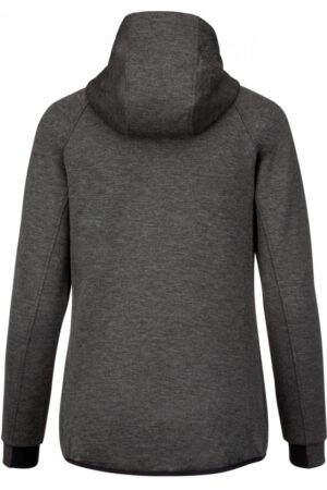 Damesjas met Kap Performance Deep Grey Heather