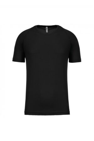 PA438 Functioneel Sportshirt Zwart