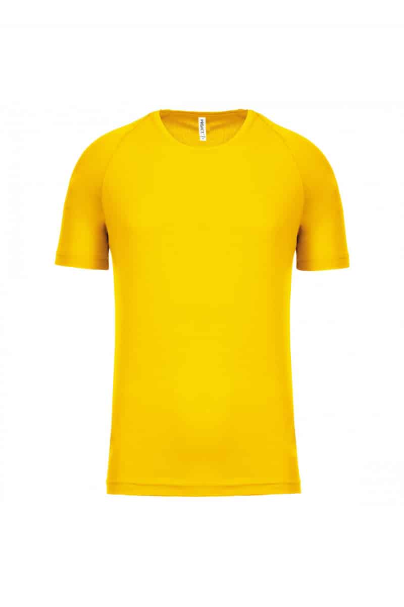 PA438 Functioneel Sportshirt True Yellow