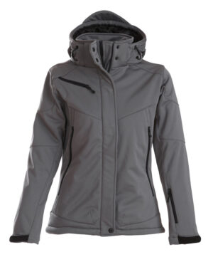 Skeleton Lady Softshell Jacket Staalgrijs