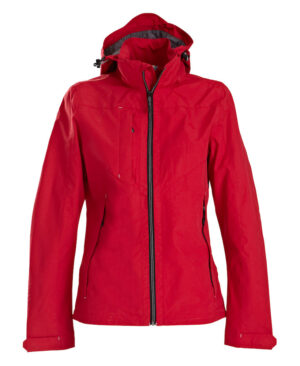 Flat Track Lady Jacket Rood