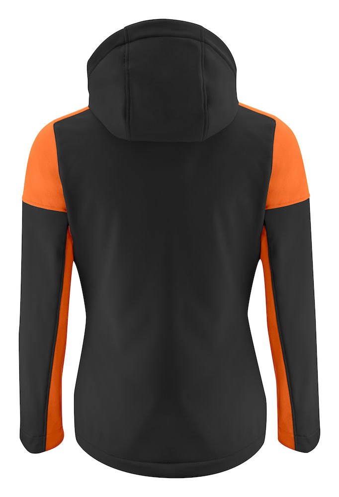 Printer Prime Softshell Lady Black/Orange