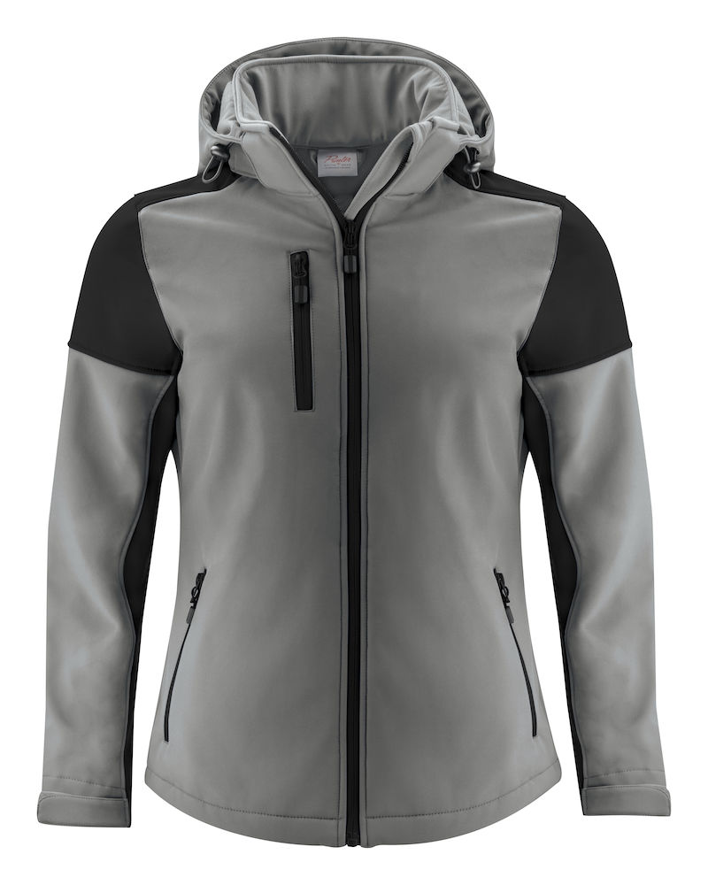 Printer Prime Softshell Lady Antraciet/Black