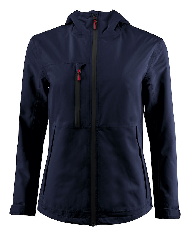 Printer Hiker Jacket Lady Navy