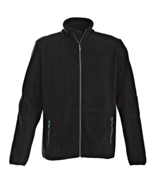 Printer Speedway Fleece Jacket Zwart