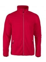 Printer Twohand Fleece Jacket Rood