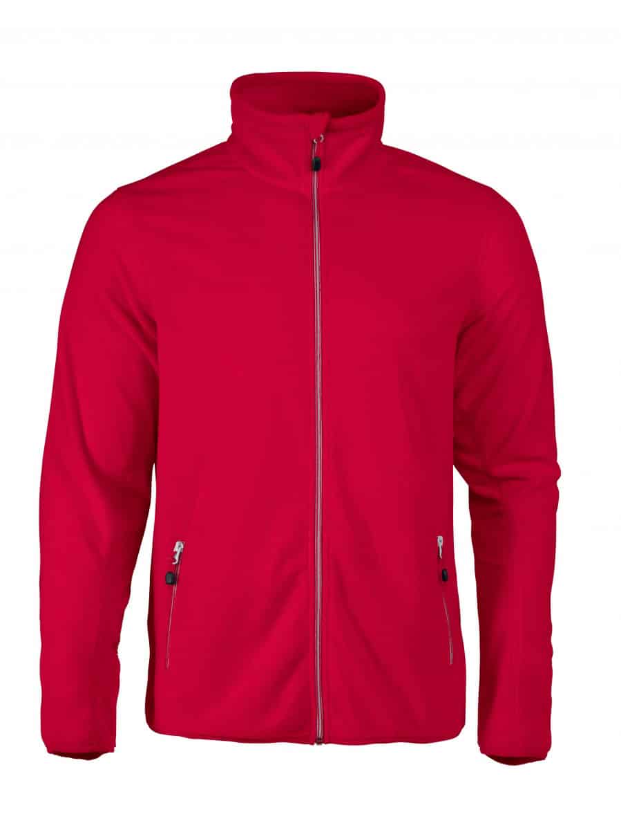 Printer Twohand Fleece Jacket Rood