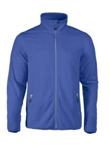 Printer Twohand Fleece Jacket Blauw