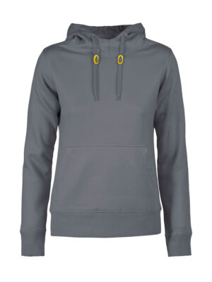 Fastpitch Lady Hooded Sweater Staalgrijs