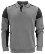 Prime Polosweater Antraciet/Zwart