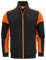 Prime Sweatvest Zwart/Oranje