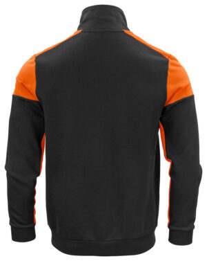 Prime Sweatvest Zwart/Oranje