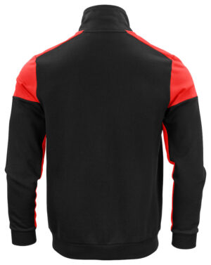 Prime Sweatvest Zwart/Rood