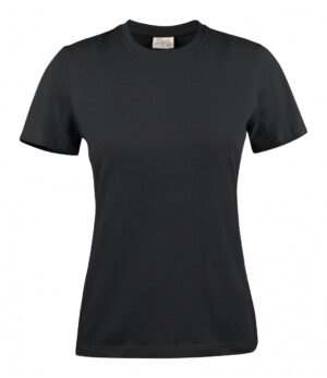 Heavy T-SHIRT Lady Zwart