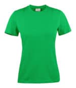 PRINTER LIGHT T-SHIRT LADY Frisgroen