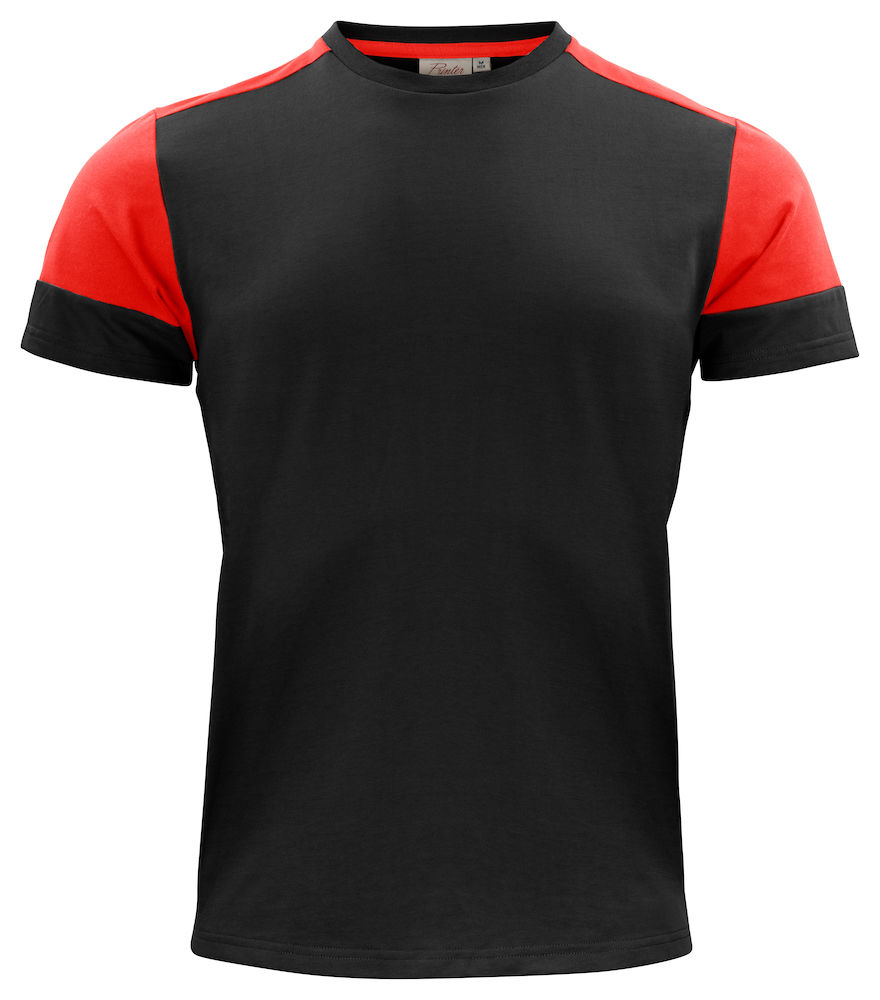 Prime T-Shirt Zwart/Rood