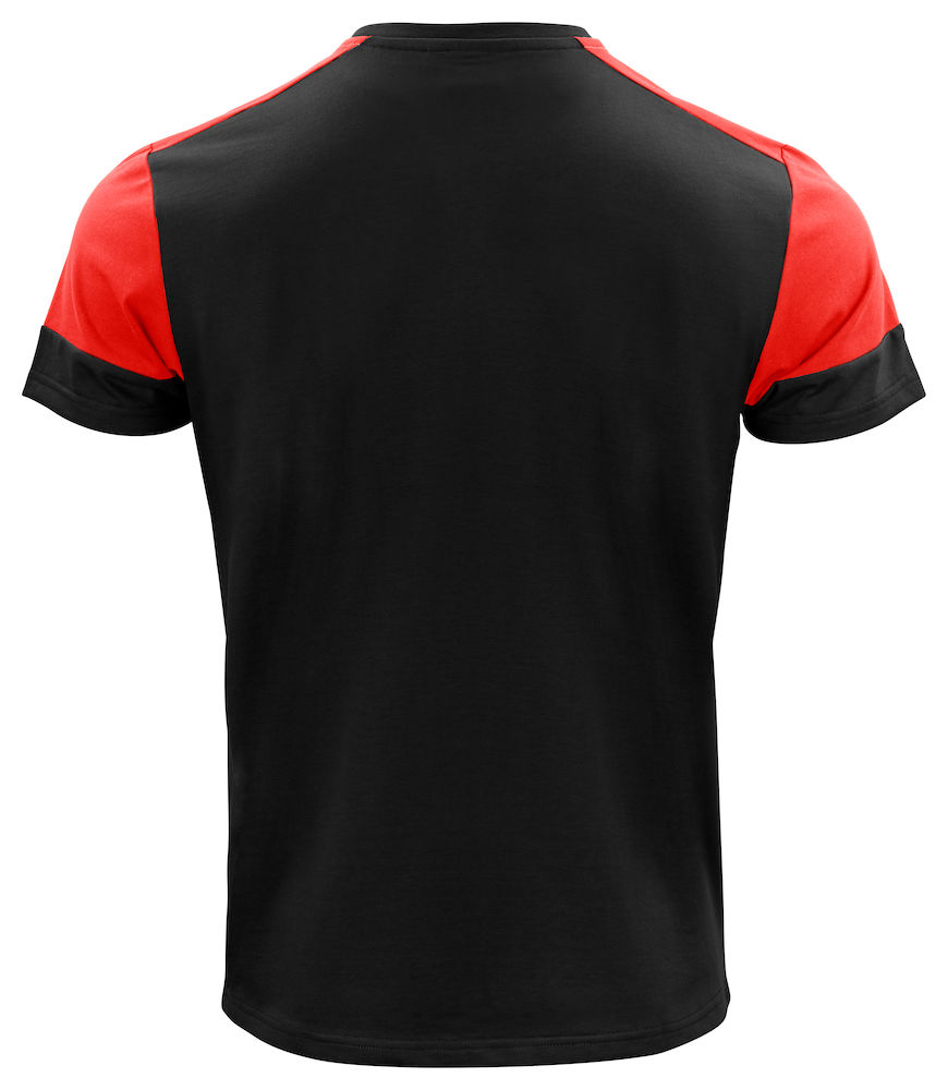 Prime T-Shirt Zwart/Rood