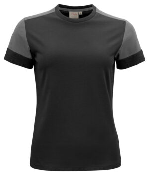 Prime T-Shirt Lady Zwart/Antraciet