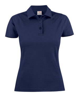 Surf Lady Polo Pique Marine