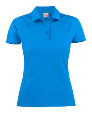 Surf Lady Polo Pique Oceaanblauw