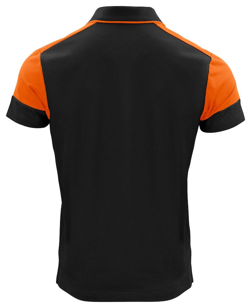 Prime Polo Zwart/Oranje