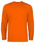 2017 T-SHIRT LANGE MOUWEN oranje