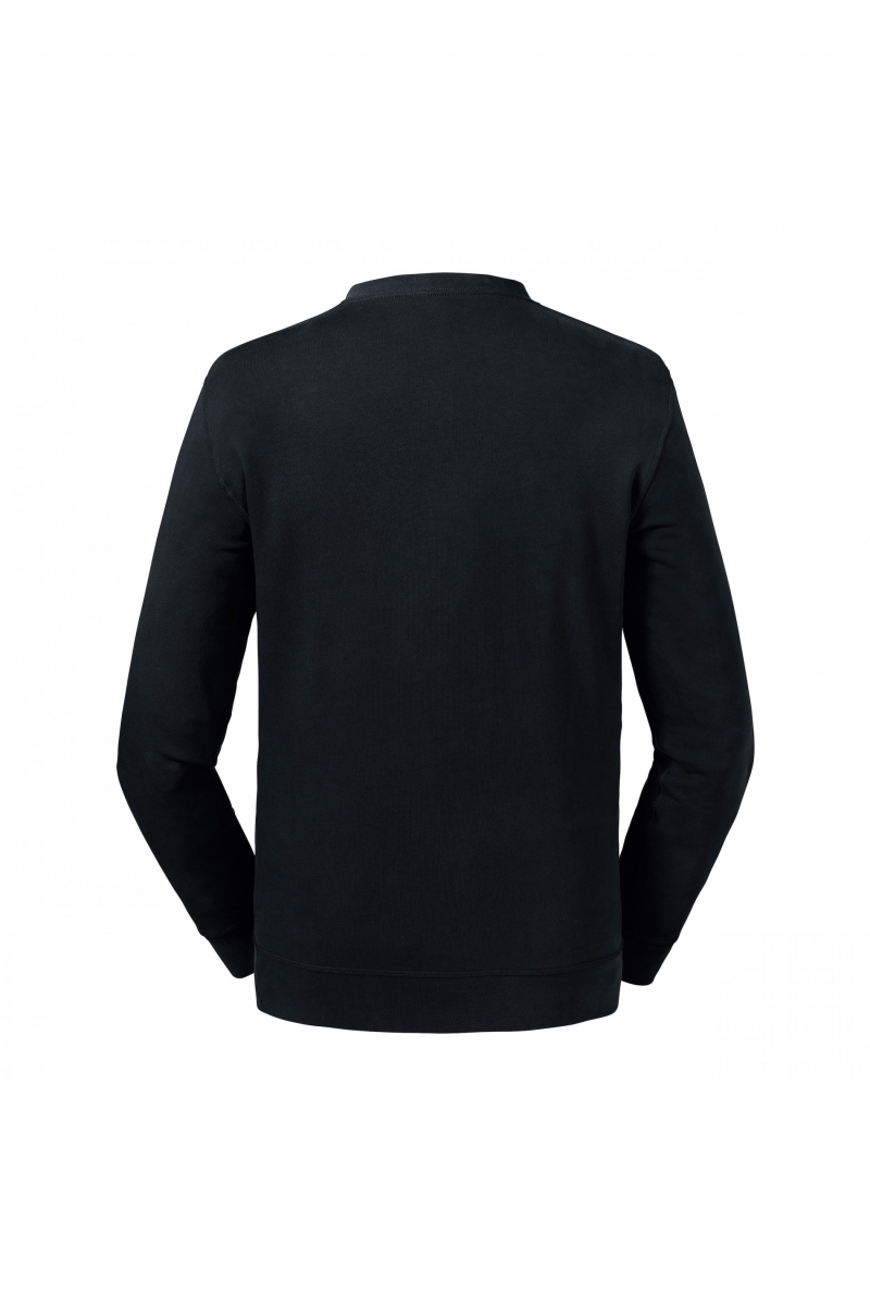 RU208M Omkeerbare Sweater Pure Organic Black