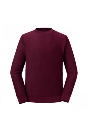 RU208M Omkeerbare Sweater Pure Organic Burgundy