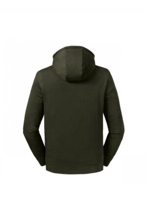 RU209M Sweater Met Capuchon En Kraag Pure Organic Olive