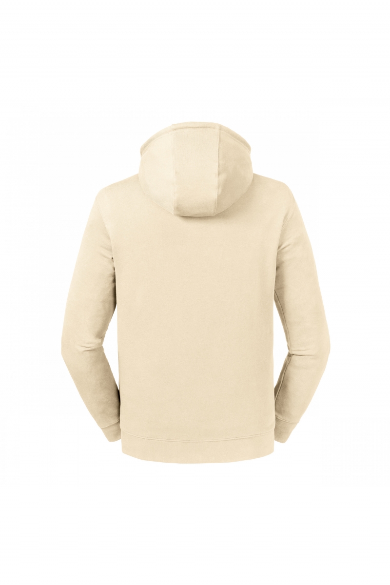 RU209M Sweater Met Capuchon En Opstaande Kraag Pure Organic Natural